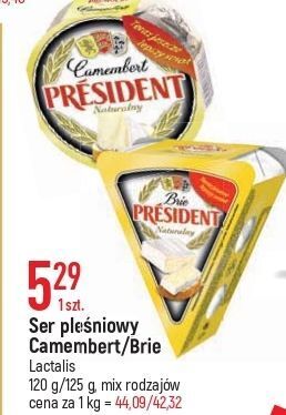 E.Leclerc Ser brie naturalny president oferta