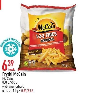 E.Leclerc Frytki original mccain 1-2-3 oferta