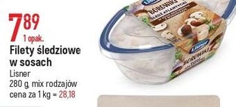 E.Leclerc Filety śledziowe w sosie grzybowym z borowikami lisner oferta