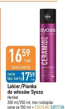 E.Leclerc Lakier do włosów syoss ceramide complex oferta