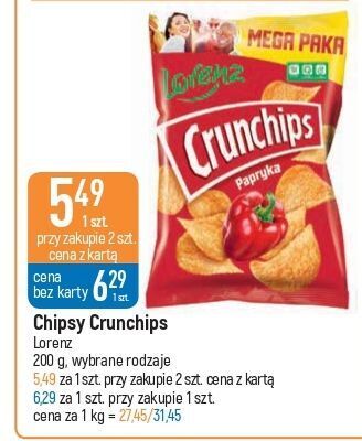 E.Leclerc Chipsy paprykowe crunchips oferta