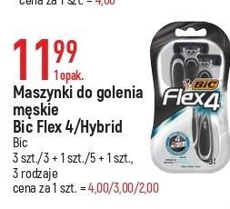 E.Leclerc Maszynka do golenia bic flex 4 oferta