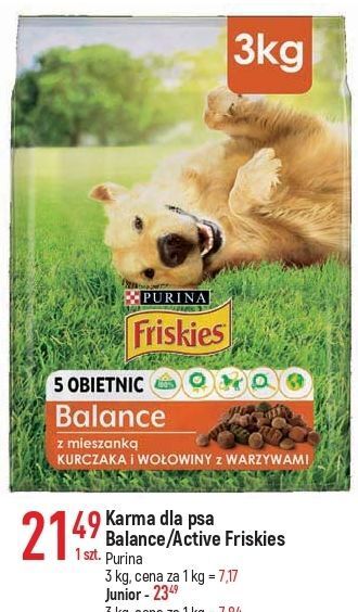 E.Leclerc Karma dla psa junior z kurczakiem i marchewką w sosie friskies vitafit oferta