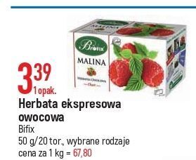 E.Leclerc Herbatka owocowa malina bifix premium oferta