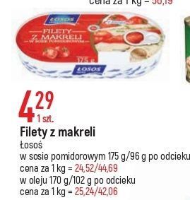 E.Leclerc Filety z makreli w oleju łosoś ustka oferta