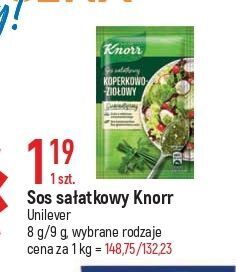 E.Leclerc Koperkowo-ziołowy knorr sos sałatkowy oferta