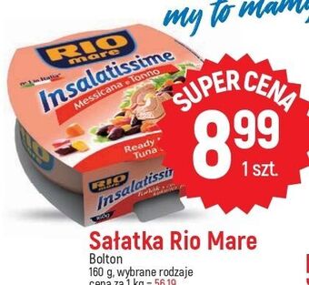 E.Leclerc Sałatka z tuńczykiem meksykańska rio mare insalatissime oferta