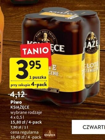Intermarche Piwo książęce złote pszeniczne oferta