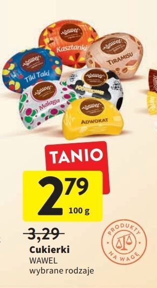 Intermarche Czekoladki wawel krówkowy oferta