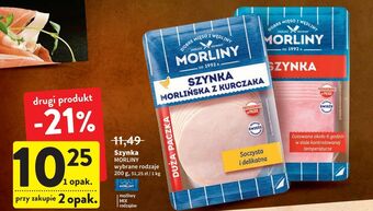 Intermarche Szynka wieprzowa plastry morliny oferta