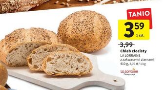 Intermarche Chleb złocisty z zakwasem i ziarnami la lorraine oferta