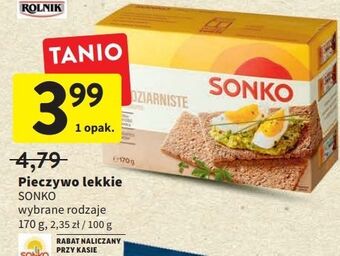 Intermarche Pieczywo lekkie pełnoziarniste sonko oferta