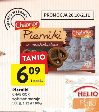 Intermarche Pierniki w czekoladzie chabrior oferta