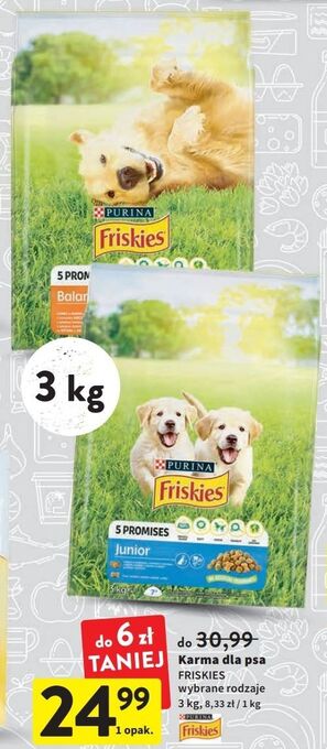 Intermarche Karma dla psa balance friskies vitafit oferta
