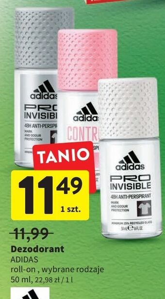 Intermarche Dezodorant adidas control oferta