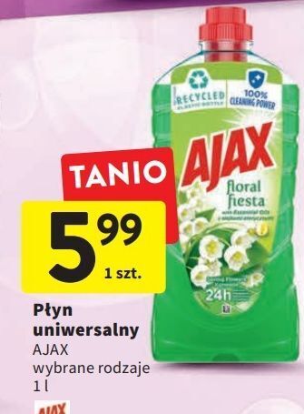 Intermarche Płyn do mycia konwalie ajax floral fiesta oferta