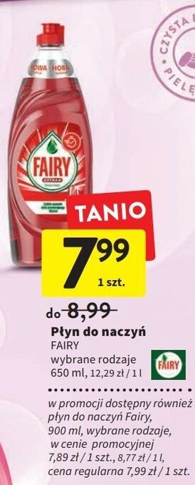 Intermarche Płyn do mycia naczyń lemon fairy oferta
