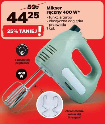 Netto Mikser ręczny 400 w oferta