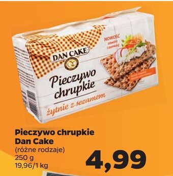 Netto Pieczywo chrupkie dan cake oferta
