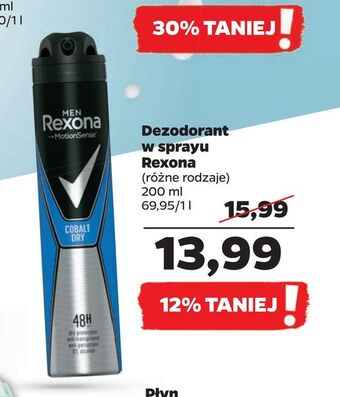 Netto Dezodorant w sprayu rexona oferta
