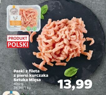 Netto Paski z fileta z piersi kurczaka sztuka mięsa oferta