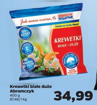 Netto Krewetki białe duże abramczyk oferta