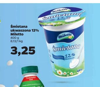 Netto Śmietana ukwaszona 12% miletto oferta
