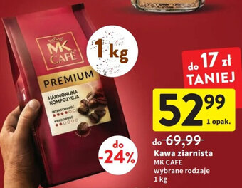 Intermarche mk cafe kawa ziarnista 1kg oferta
