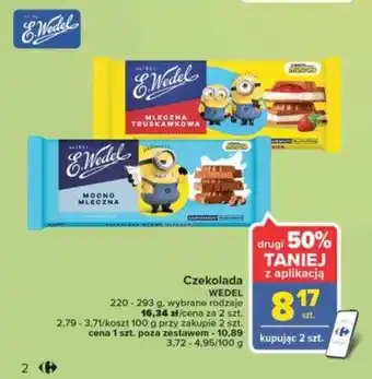 Carrefour E.Wedel czekolada 200g oferta