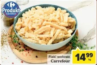 Carrefour Flaki wołowe 1kg oferta