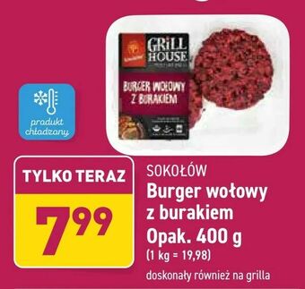 ALDI Burger wołowy z burakiem oferta
