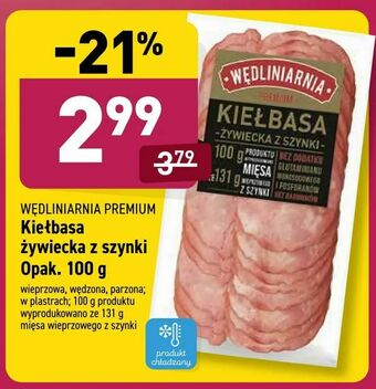 ALDI Kiełbasa żywiecka z szynki oferta