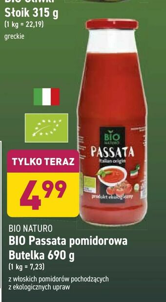 ALDI BIO Passata pomidorowa oferta