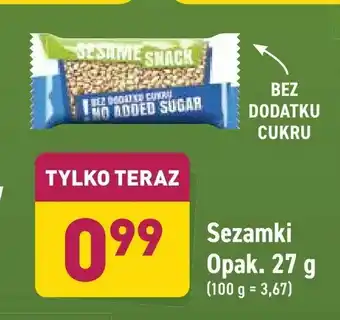 ALDI Sezamki oferta