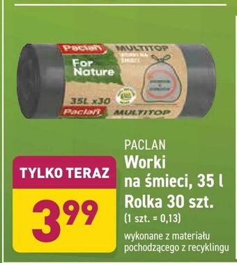 ALDI Worki na śmieci, 35 l oferta