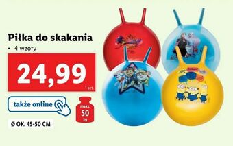 Lidl Piłka do skakania oferta