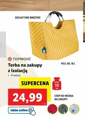 Lidl Torba na zakupy z izolacją oferta