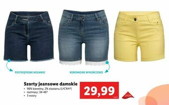Lidl Szorty jeansowe damskie oferta
