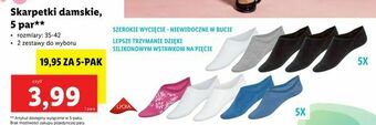 Lidl Skarpetki damskie, 5 par** oferta