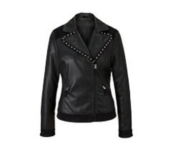 Tchibo Taliowana kurtka motocyklowa z ozdobnym kołnierzem oferta