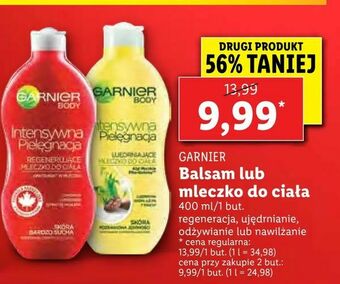 Lidl Balsam lub mleczko do ciała oferta