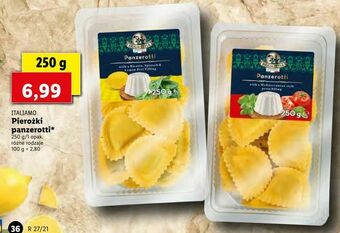 Lidl Pierożki panzerotti oferta
