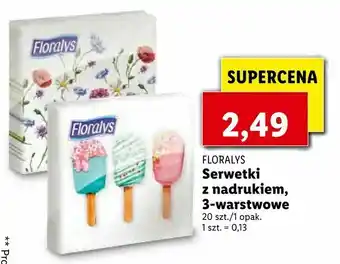 Lidl Serwetki z nadrukiem oferta