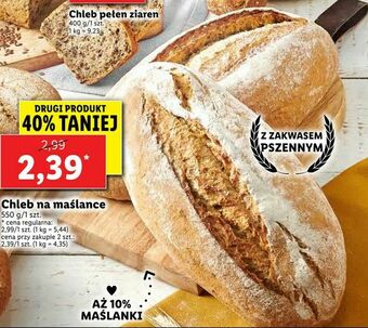 Lidl Chleb na maślance oferta
