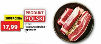 Lidl Polska wołowina - szponder oferta