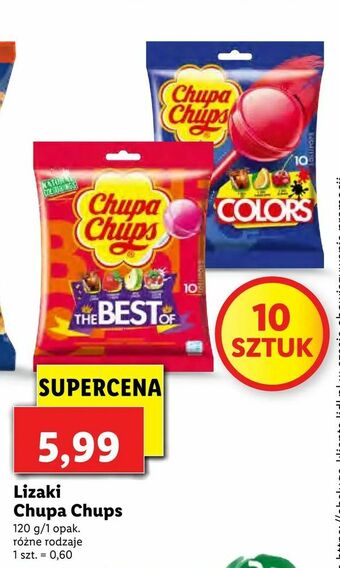 Lidl Lizaki Chupa Chups oferta