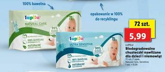 Lidl Biodegradowalne chusteczki nawilżane dla dzieci i niemowląt oferta