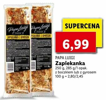 Lidl Zapiekanka oferta