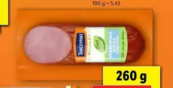 Lidl Kiełbasa krakowska z indyka oferta