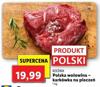 Lidl Polska wołowina - karkówka na pieczeń oferta